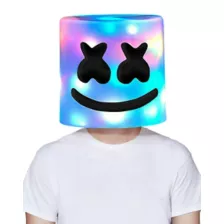 Light-Up LED Marshmello Full Mask at Spirit Halloween