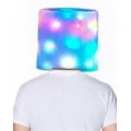 Light-Up LED Marshmello Full Mask at Spirit Halloween