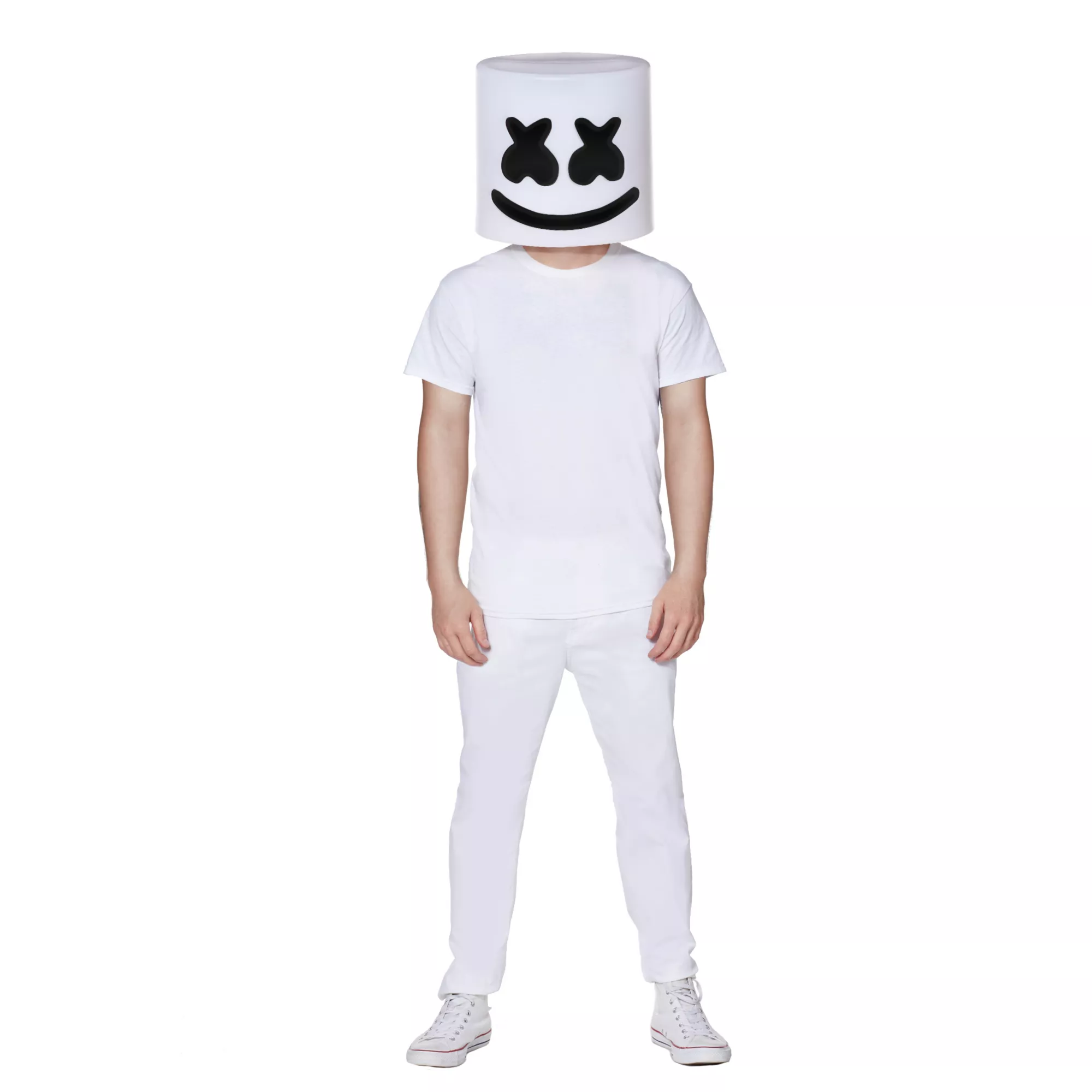 Light-Up LED Marshmello Full Mask at Spirit Halloween