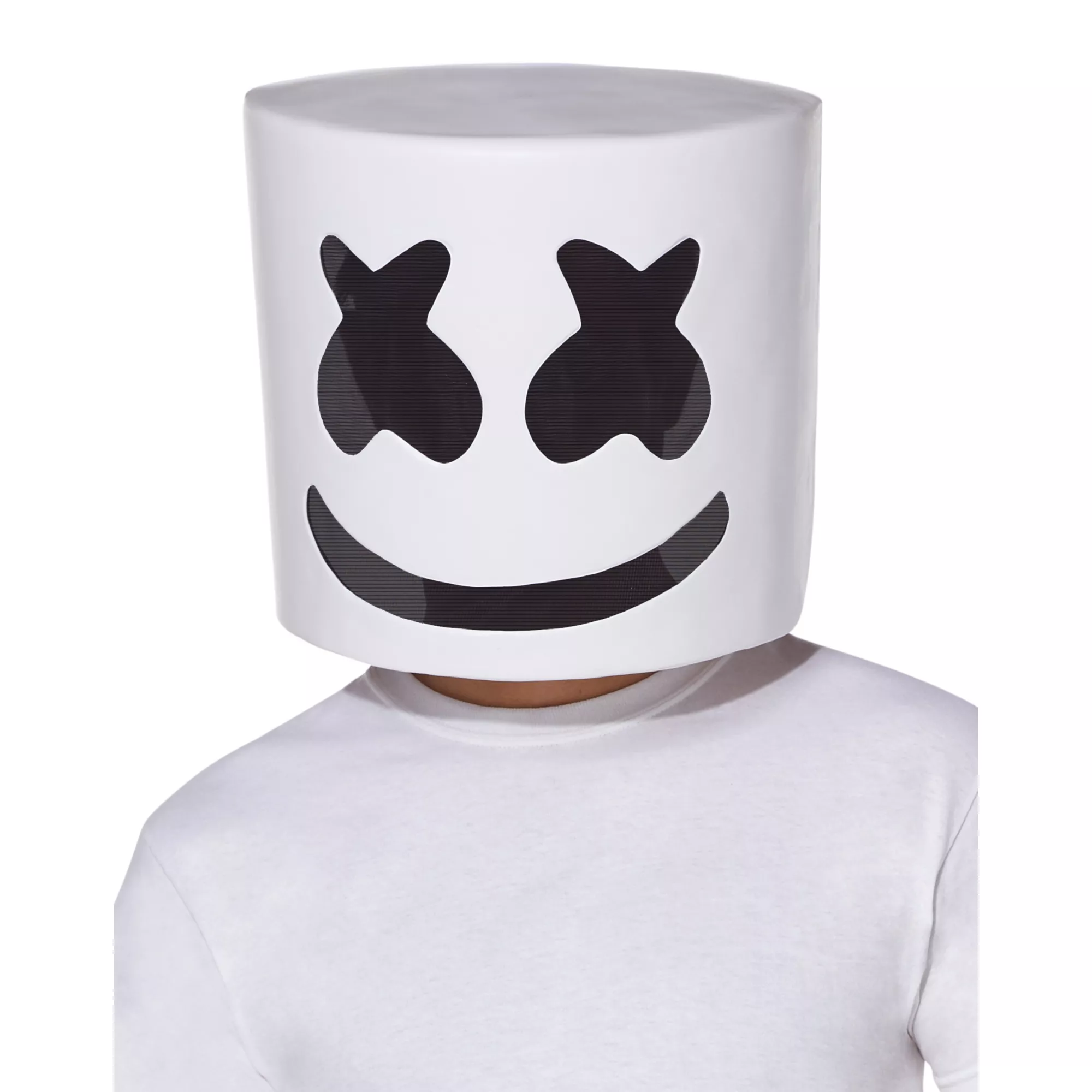 Adult Mesh Marshmello Half Mask at Spencer's
