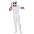 Adult Mesh Marshmello Half Mask at Spencer's