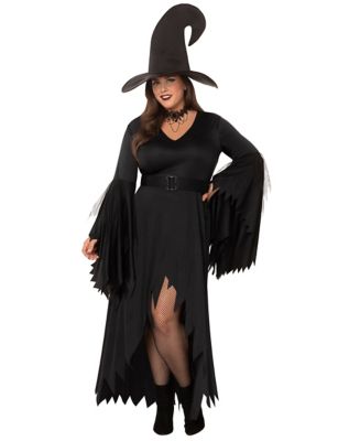 Adult Gothic Witch Plus Size Costume