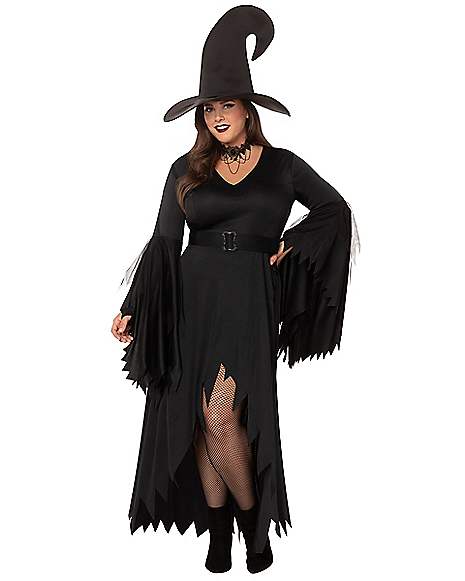 plus size witch dress