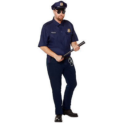 Adult Cop Costume Kit