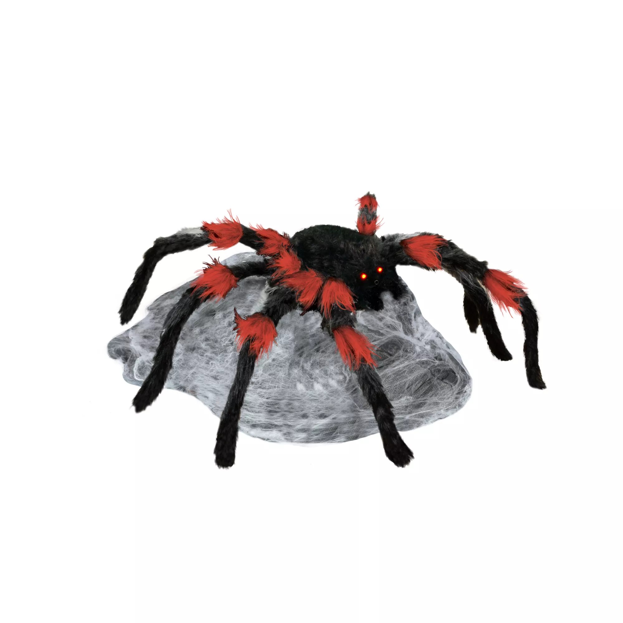 21 Inch LED Red and Black Jumping Spider Animatronic at Spirit Halloween
