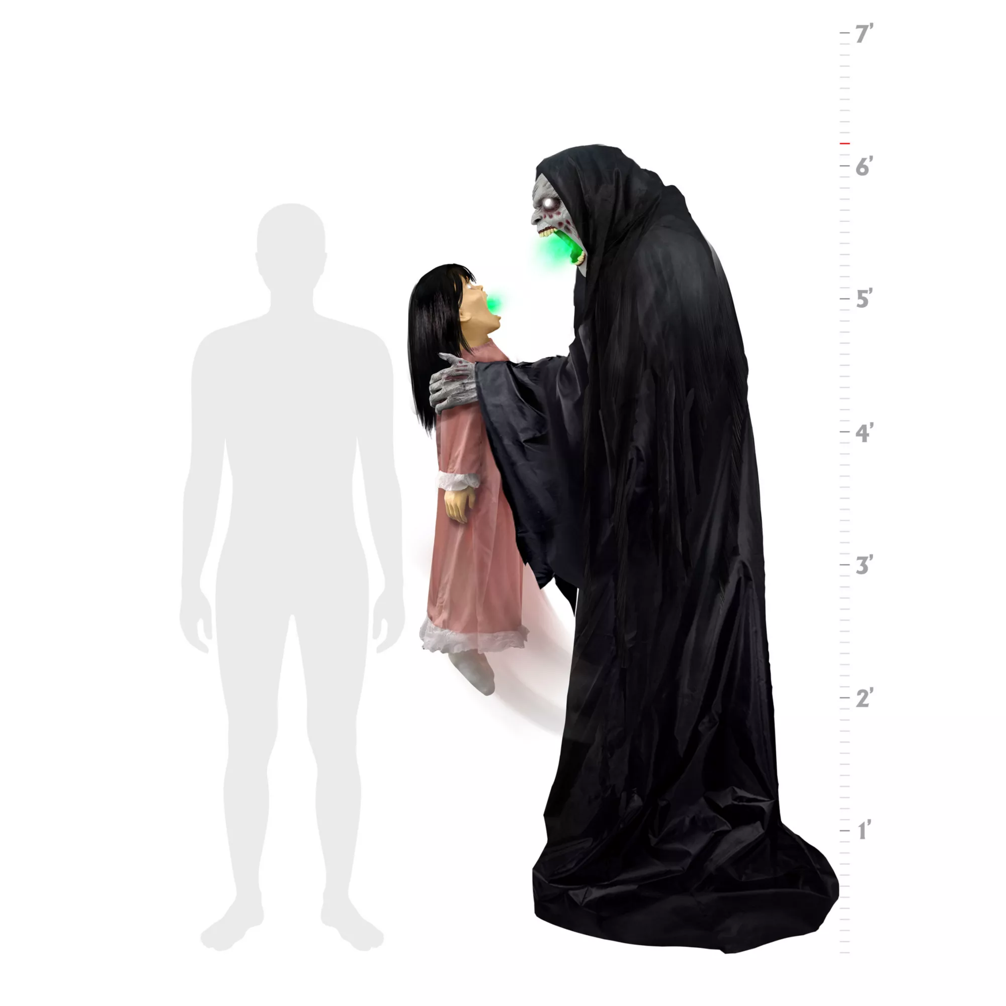 6.2 Ft Harvester of Souls Animatronic at Spirit Halloween