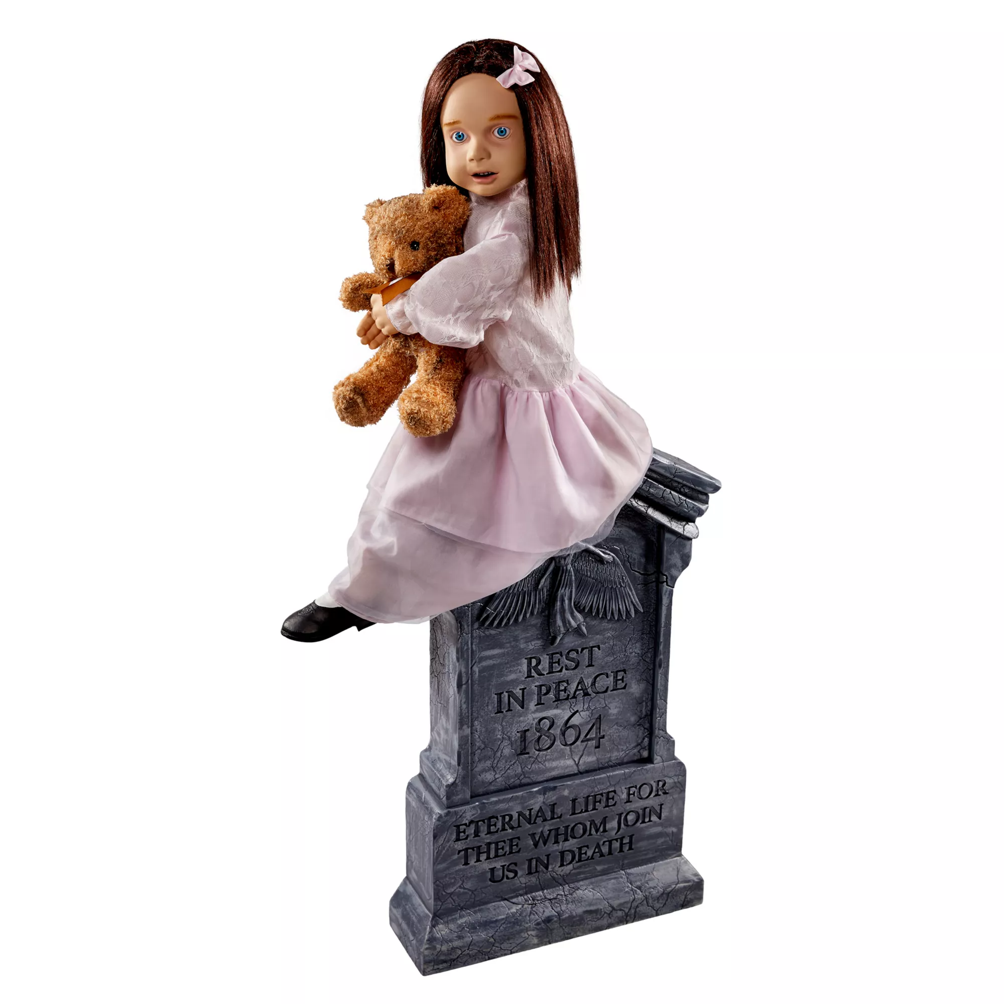 4.1 Ft Angeline Animatronic - Decorations at Spirit Halloween