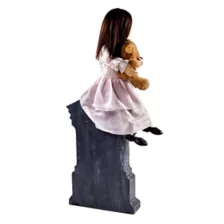 4.1 Ft Angeline Animatronic - Decorations at Spirit Halloween