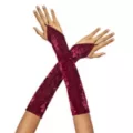 Velvet Fingerless Gloves at Spirit Halloween