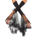 Black Lace Bell Sleeves at Spirit Halloween