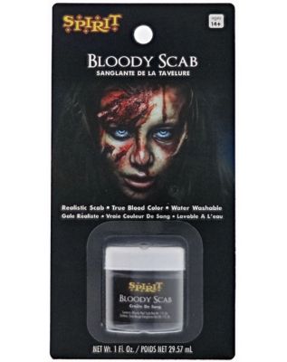 Fresh Thick Fake Dark Blood Scab Special Realistic Effects 1oz Sets Into  Place