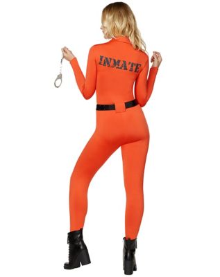 Adult Prisoner Catsuit Costume