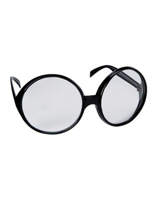 Big round store glasses costume