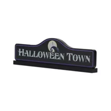 Halloween Town Sign - The Nightmare Before Christmas at Spencer's