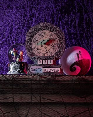 Wood Block X-Mas and Halloween Countdown - The Nightmare Before Christmas