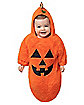 Baby Bunting Jack-O'-Lantern Costume