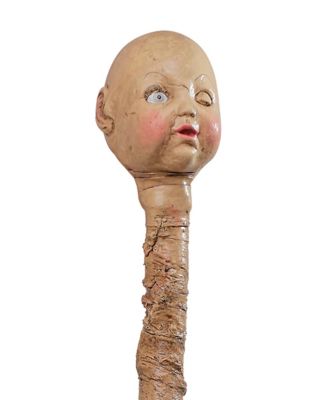 Creepy baby hot sale doll head