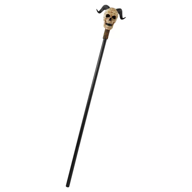 Horned Skull Staff at Spirit Halloween