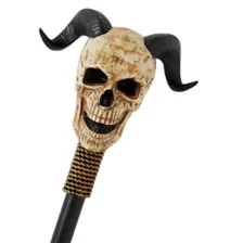 Horned Skull Staff at Spirit Halloween