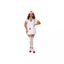 Adult Classic Nurse Costume - Spirithalloween.com