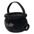 Bat Cauldron Plush Treat Bucket at Spirit Halloween