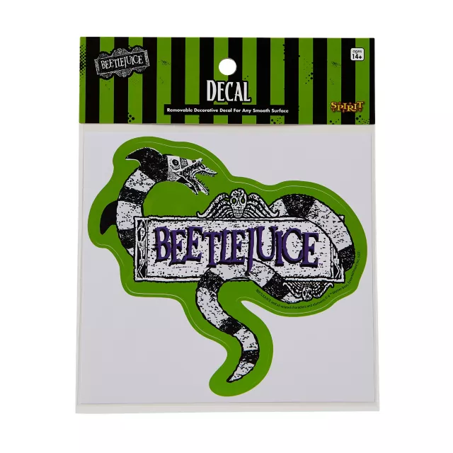 Beetlejuice Sandworm Decal at Spirit Halloween