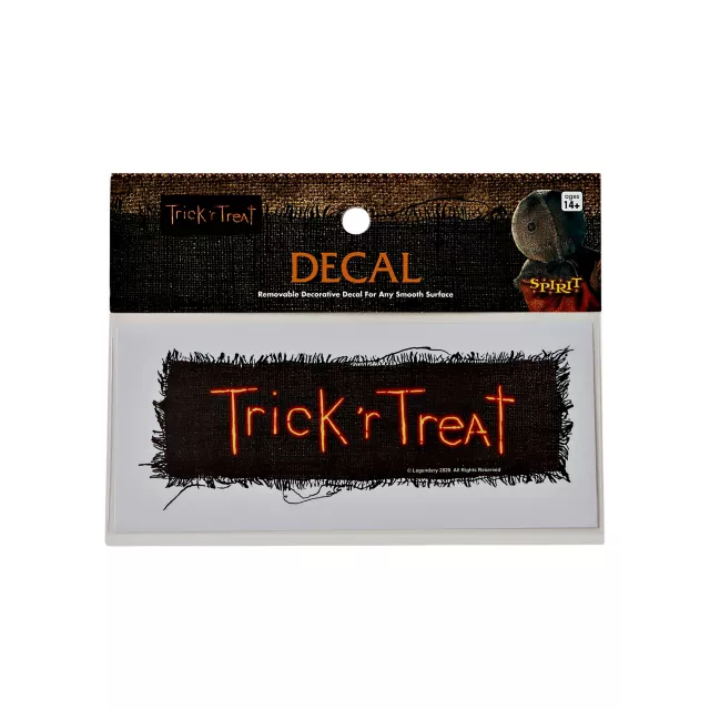 Trick 'r Treat Decal at Spirit Halloween