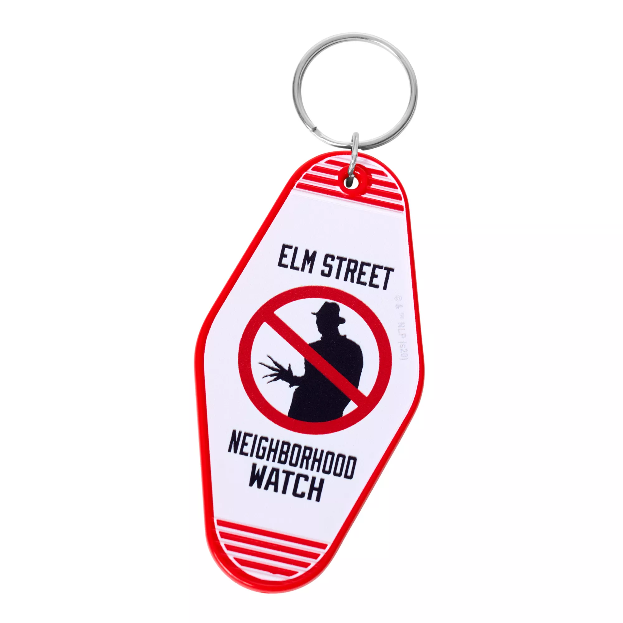 Freddy Krueger Neighborhood Watch Keychain - A Nightmare on Elm Street at Spirit Halloween