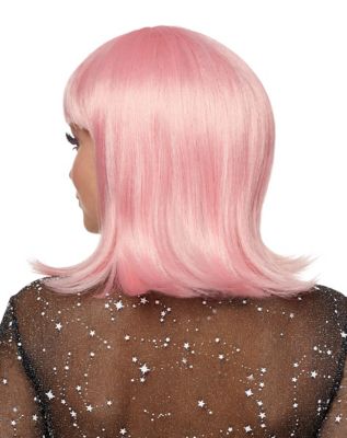 Pink Pageboy Wig