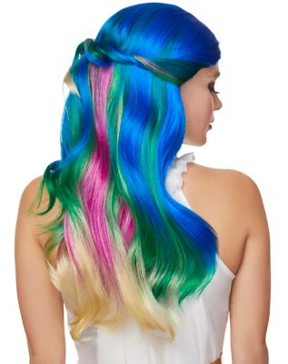 Multi-Color Curly Wig