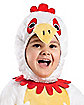 Toddler Faux Fur Chicken Costume with Sound