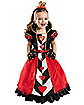 Toddler Queen of Hearts Costume