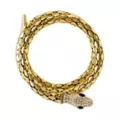 Goldtone Roman Snake Cuff at Spirit Halloween