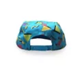 '80s Geometric Print Snapback Hat at Spencer's