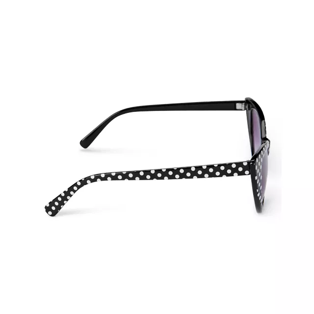 Black and White '50s Polka Dot Sunglasses at Spirit Halloween