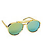 '50s Goldtone Sunglasses