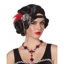 '20s Beaded Feather Headband at Spirit Halloween