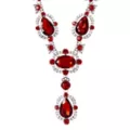 Deluxe '20s Red Necklace at Spirit Halloween