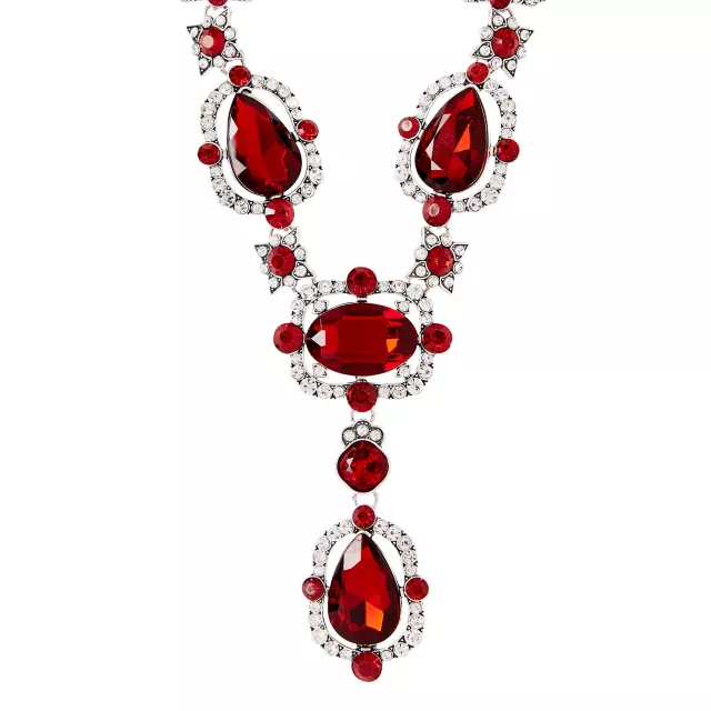 Deluxe '20s Red Necklace at Spirit Halloween