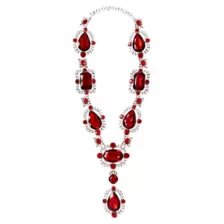Deluxe '20s Red Necklace at Spirit Halloween
