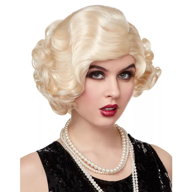 Blonde 20s wig best sale