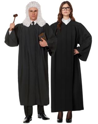 Judge's Gown Mens Costume 