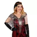 Beaded Flapper Capelet at Spencer's