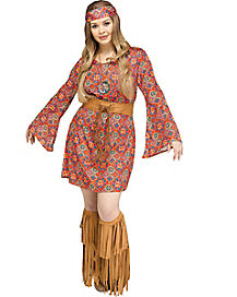 Rubie's NO Hippie Costume 4 Piece Costume Boy M Medium Size 8-10 640387 