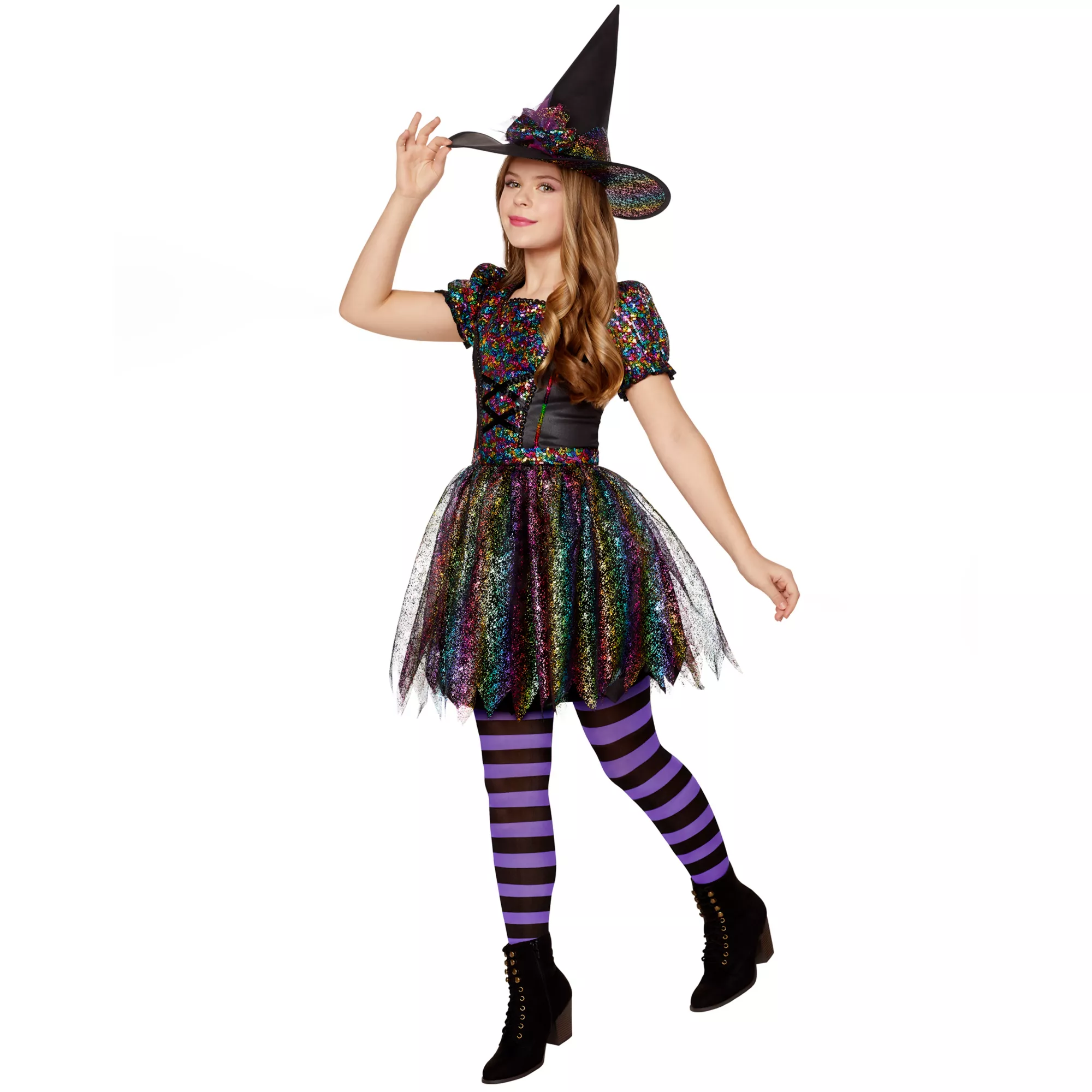 Kids Sequin Witch Costume at Spirit Halloween