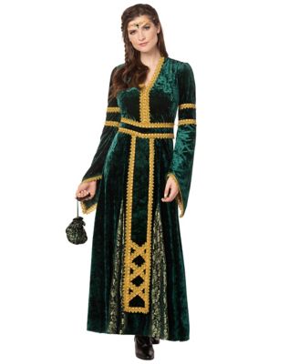 01471556 - Adult Emerald Medieval Costume