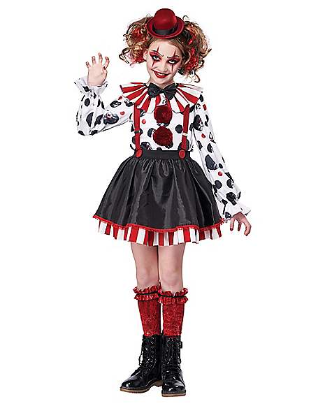 Kids Sinister Clown Costume - Spirithalloween.com