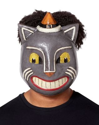Cat Mask Animal Half Face Mask Fancy Dress Animal Tabby Mask Animal Cat Head Mask Halloween Novelty Costume Party Accessory, Women's, Size: 18