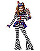 Kids Carnival Clown Unitard Costume