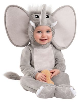 baby in elephant costume